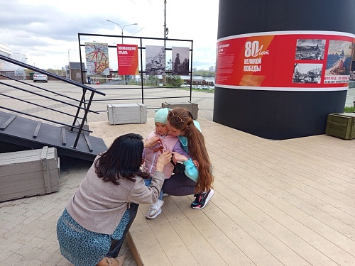 Сотрудники Енисейского управления Росприроднадзора поддержали Всероссийскую акцию «Георгиевская ленточка»