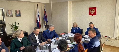 Руководитель Управления по Иркутской области выступила на совещаниях в Байкальской природоохранной прокуратуре