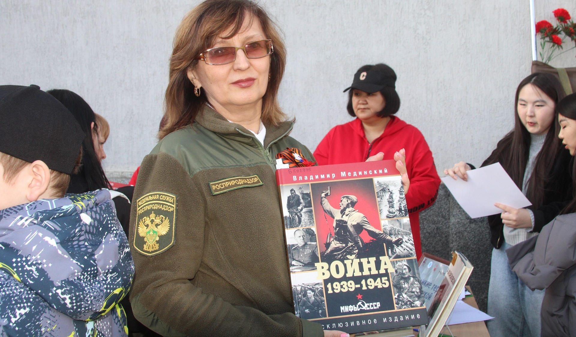 Южно-Сибирское управление приняло участие в акции «Библионочь-2025», посвященной 80-летию Победы 