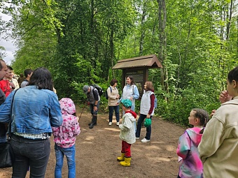 В честь Дня России в ЦЛАТИ по СЗФО организовали семейный поход в уникальный заказник под Санкт-Петербургом