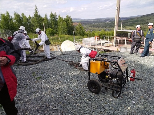 Росприроднадзор проверил готовность «Учалинского ГОКа» к экологическим ЧС