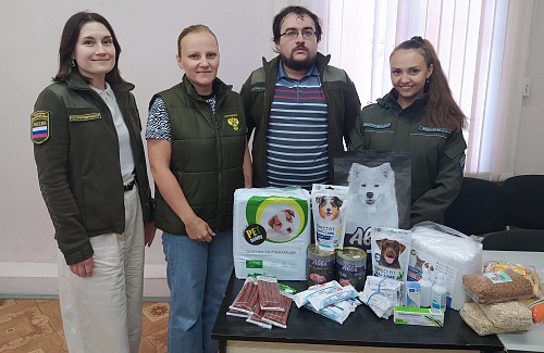 Северное межрегиональное управление Росприроднадзора приняло участие в благотворительной акции ко Дню бездомных животных