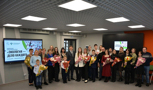 В Липецкой области наградили призёров III Международной детско-юношеской премии «Экология-дело каждого»