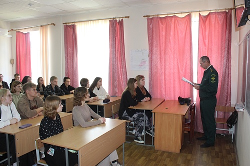 Росприроднадзор провел открытый экологический урок для студентов колледжа г. Темрюке Краснодарского края