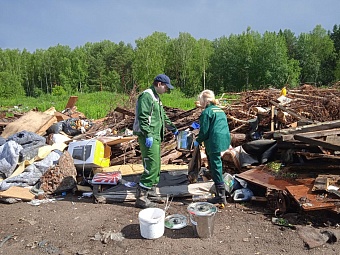 Закрытую свалку ТКО в Ветлужском районе Нижегородской области обследовали в рамках Федерального проекта «Генеральная уборка»