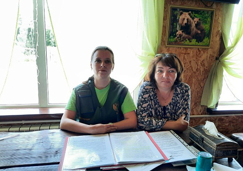 Инспектор Росприроднадзора посетил с профилактическим визитом уральский «Центр реабилитации животных и птиц «Зеленый полюс»