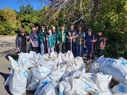 В Саратове сотрудники Росприроднадзора приняли участие в общегородском субботнике