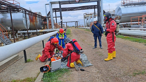 Сотрудники Управления приняли участие в комплексных учениях АО "Татнефтеотдача" 