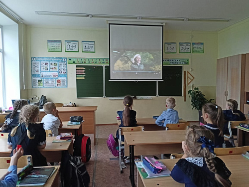 В школе № 22 с. Кневичи Приморского края учащимся рассказали о бережном природопользовании
