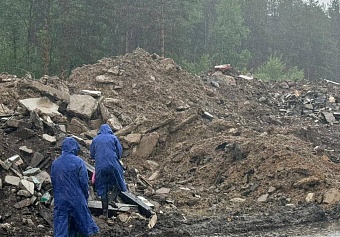 Росприроднадзор держит на контроле ликвидацию свалки в Ленинградской области