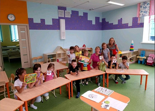 В Чебоксарах для дошкольников провели экоурок «Батарейки, сдавайтесь!»