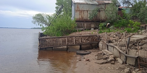 Сотрудниками Управления Росприроднадзора выявлен факт незаконного захвата водоохранной зоны р. Волга