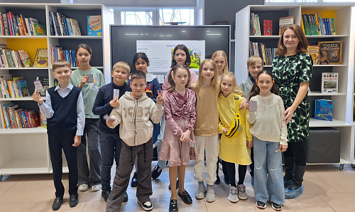 Сотрудники Росприроднадзора провели экоурок в Центральной городской детской библиотеке имени А. М. Горького в Челябинске