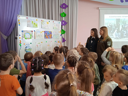 В Казани сотрудники Росприроднадзора провели экологический урок в детском саду