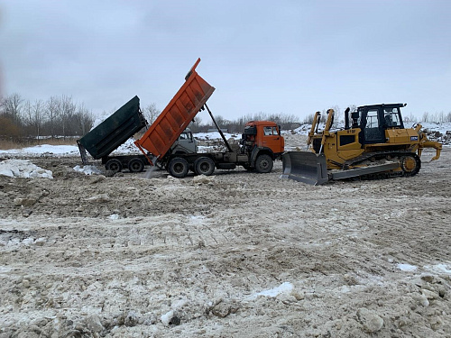 Росприроднадзор рассчитывает ущерб, причиненный почвам от несанкционированной снегосвалки в Липецке площадью более 16 тыс. кв м. 