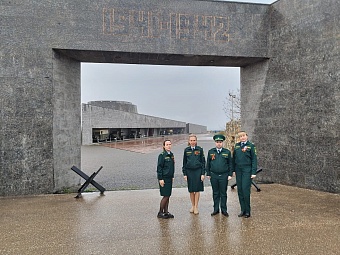 Сотрудники Черноморо-Азовского морского управления Росприроднадзора посетили музейный историко-мемориальный комплекс защитникам Севастополя «35-я береговая батарея»