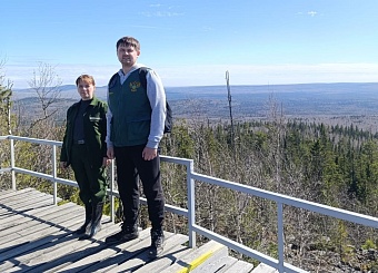 Уральский Росприроднадзор проводит проверку готовности Висимского заповедника к пожароопасному сезону 2025 года