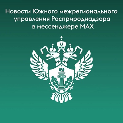 Южное межрегиональное управление Росприроднадзора запустило свой официальный канал в популярном российском мессенджере MАХ