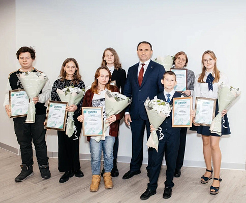 В Воронежской области наградили призеров II международной детско-юношеской премии «Экология-дело каждого» 