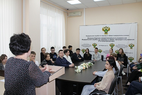 В Управлении Росприроднадзора прошел день открытых дверей для студентов Казанского архитектурно-строительного университета 