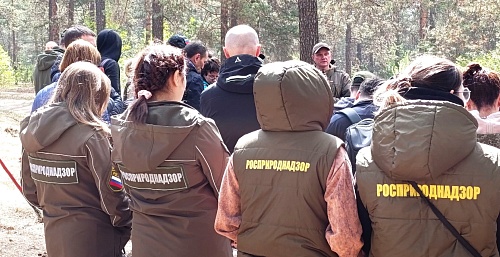 Сотрудники Забайкальского Росприроднадзора прошли обучение по тушению лесных пожаров