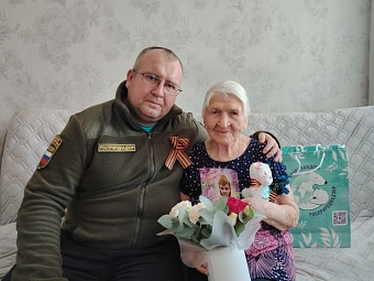 В Горно-Алтайске благодарят ветеранов за Победу