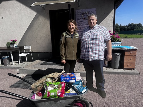 Сотрудники СЗМУ Росприроднадзора посетили приют для животных «Вера-Надежда-Любовь»   