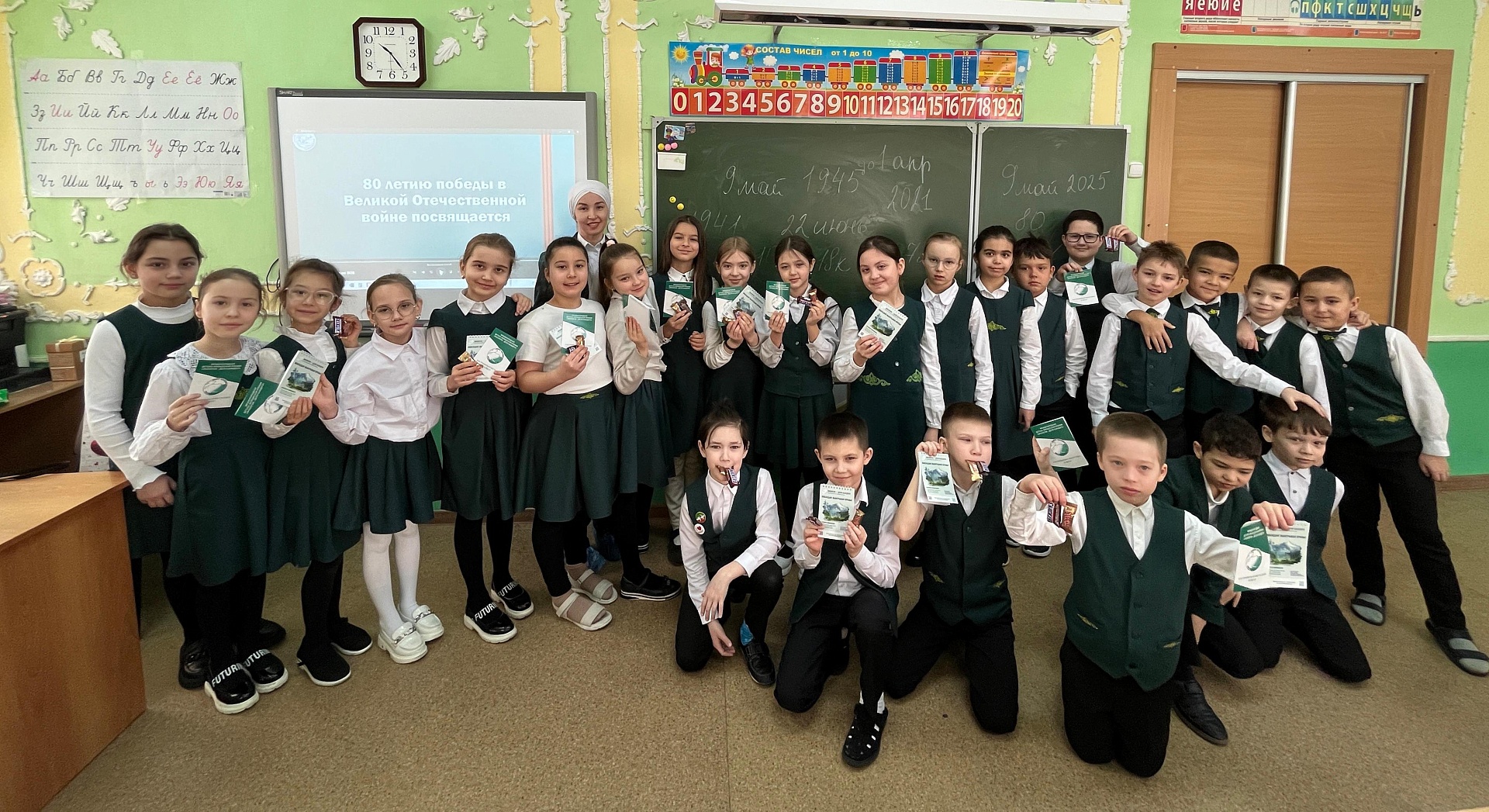 Управление Росприроднадзора продолжает проводить уроки, посвященные 80-летию Победы в Великой Отечественной войне