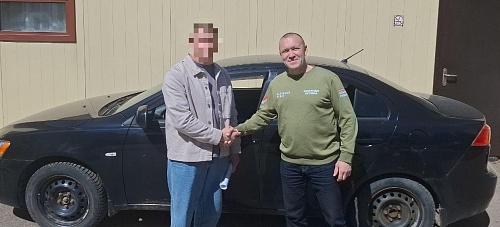 Волжско-Камское межрегиональное управление Росприроднадзора передало автомобиль бойцам СВО