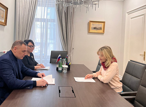 Светлана Радионова провела рабочую встречу с главой Республики Марий Эл Юрием Зайцевым