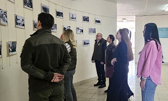 Сотрудники Росприроднадзора в Кирове посетили фотовыставку, организованную в честь 80-летия Победы в Великой Отечественной войне