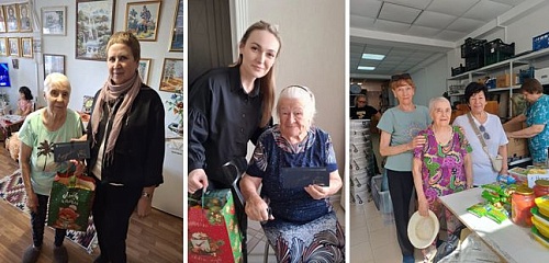 В Новороссийске сотрудники Черноморо-Азовского морского управления Росприроднадзора посетили ветеранов Великой Отечественный войны