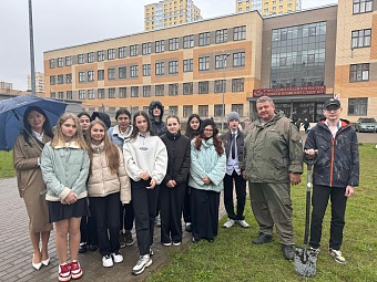 В школе №110 Выборгского района Санкт-Петербурга чествовали ветеранов Великой Отечественной войны и жителей блокадного Ленинграда