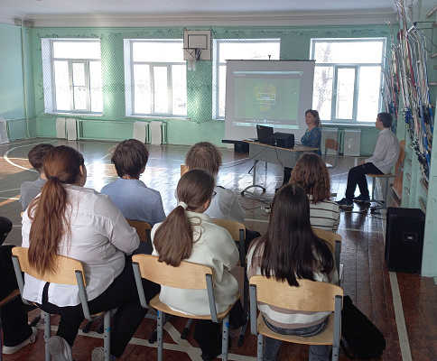 Росприроднадзор провел урок экологии в школе № 37 г. Магнитогорск