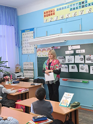 В Горно-Алтайске сотрудники Росприроднадзора провели экоурок для школьников