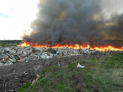 О принятии профилактических мер с целью по обеспечению экологической безопасности и недопущению фактов возгорания отходов на объектах размещения отходов на территории Астраханской и Волгоградской областей