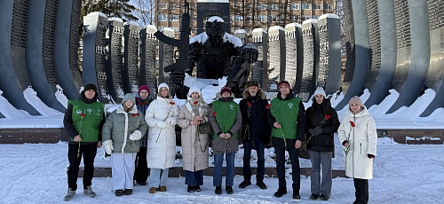 Сотрудники Управления почтили память защитников Отечества