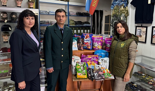 Росприроднадзор принял участие в благотворительной акции ко Дню бездомных животных