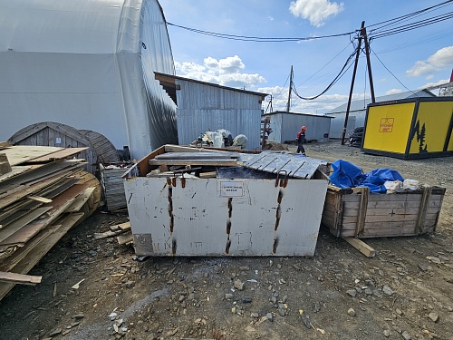 Росприроднадзор завершил внеплановую инспекцию на стройплощадке «Волковского месторождения».