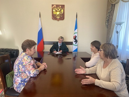 Руководитель Управления Оксана Курек провела личный прием граждан