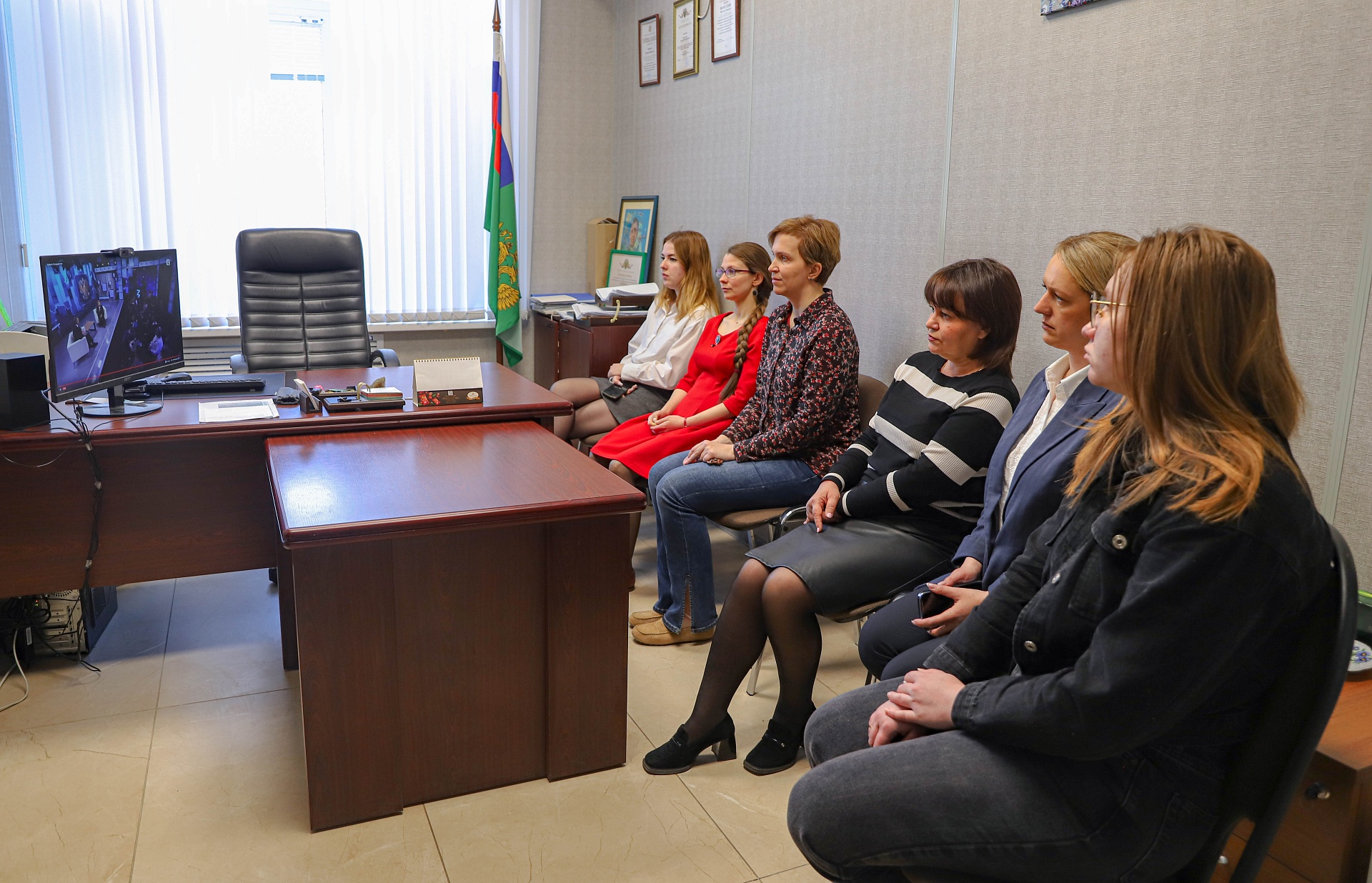 Сотрудники Центрально-Черноземного управления Росприроднадзора прослушали лекцию «80 лет спустя: наследие великой Победы» проекта Знание.Государство