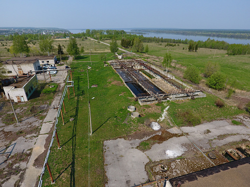 Руководитель Управления Фаяз Шакиров осмотрел очистные сооружения  г. Мариинский-Посад Чувашской Республики