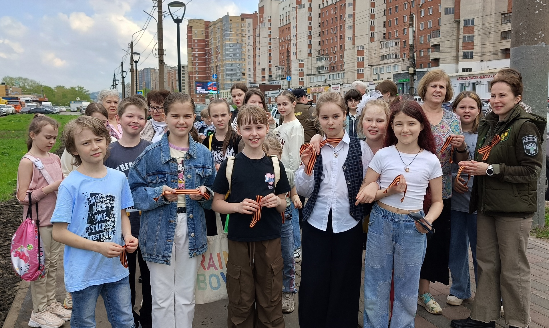 Сотрудники Росприроднадзора в Нижнем Новгороде и Мордовии стали участниками Всероссийской акции «Георгиевская ленточка»