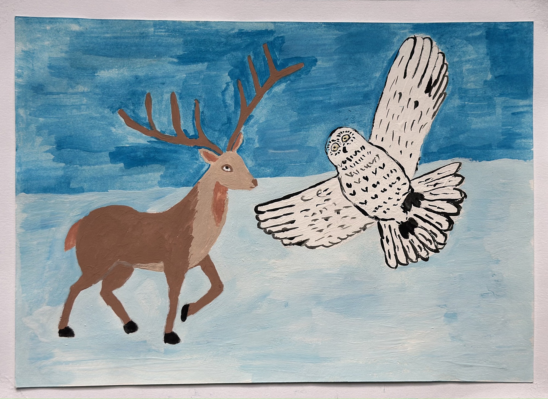 В СЗМУ Росприроднадзора провели конкурс рисунков, приуроченный к Дню эколога