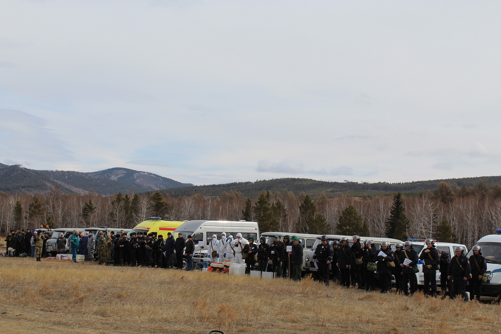 Специалисты Росприроднадзора в Бурятии продемонстрировали готовность к работе по ликвидации ЧС
