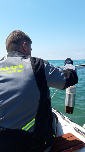 Росприроднадзор проводит мониторинг природной воды Чёрного моря в Туапсинском районе Краснодарского края
