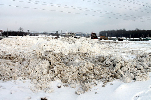 В Пензе выявлены нарушения при складировании и утилизации снега
