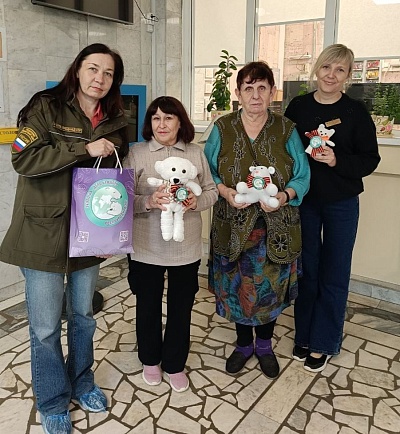 Сотрудники Межрегионального управления Росприроднадзора по Самарской и Ульяновской областям в Ульяновске посетили  Геронтологический центр «Забота»