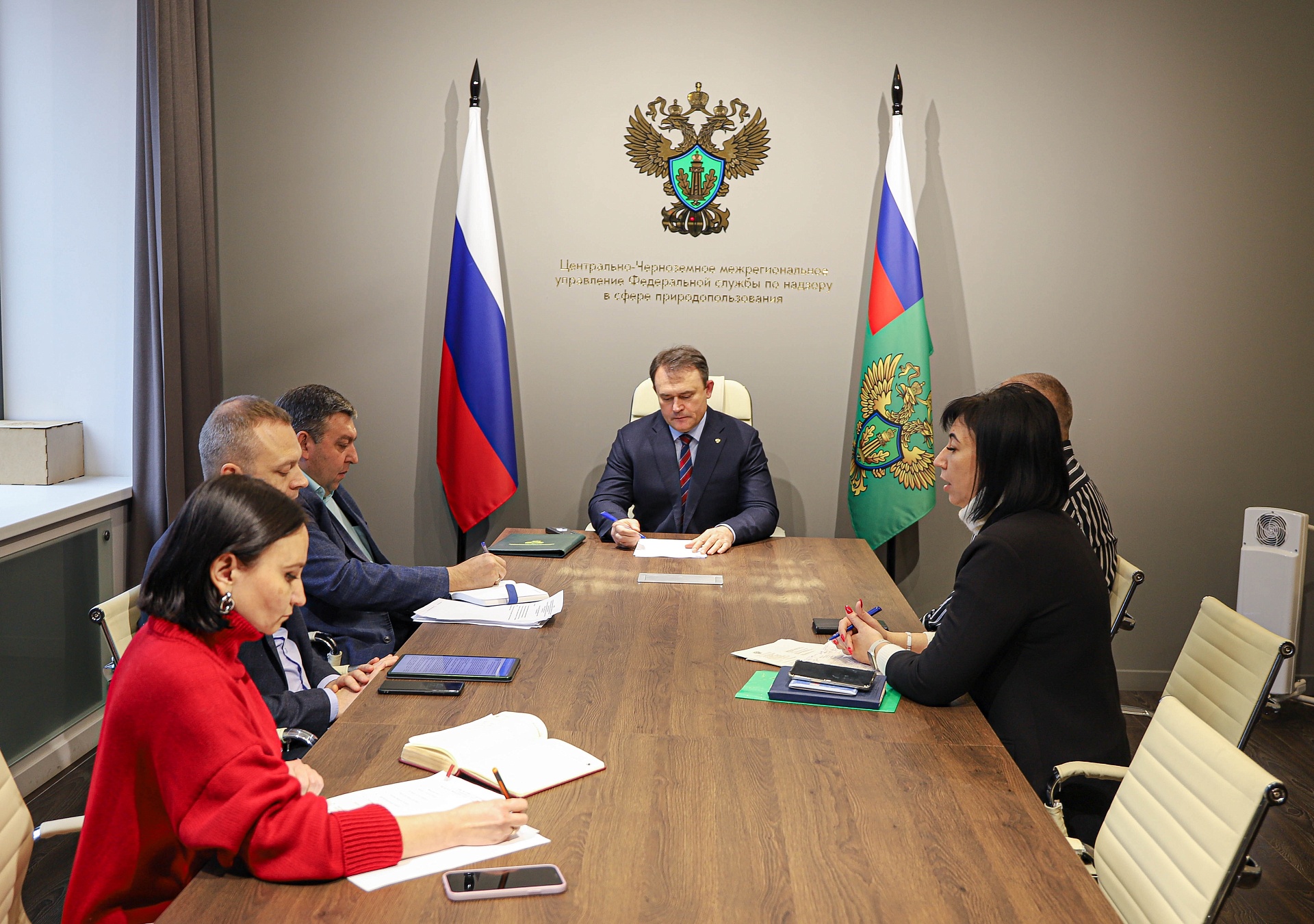 Руководитель Центрально-Черноземного управления Росприроднадзора Алексей Карякин провел прием граждан