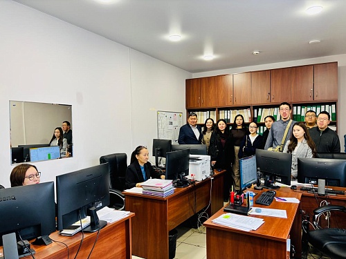 Управление Росприроднадзора по Республики Саха (Якутия) посетили студенты Северо-Восточного федерального университета им. М.К. Аммосова 